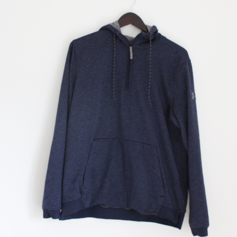UNDER ARMOUR Mens Coldgear Pullover Sweatshirt
